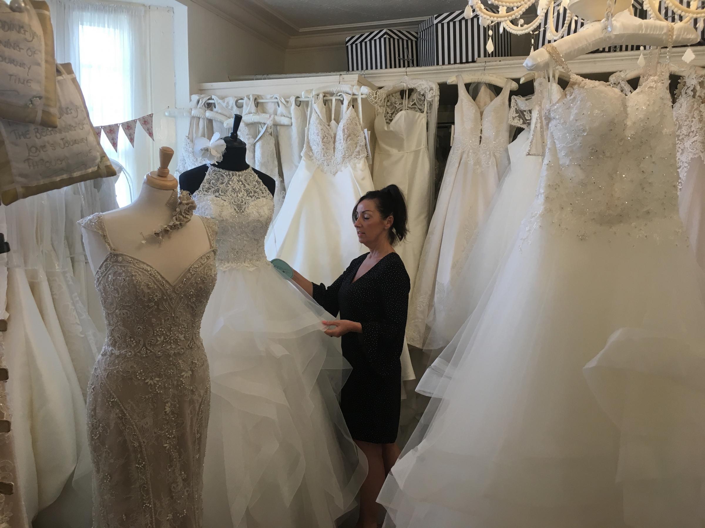 the bridal shop