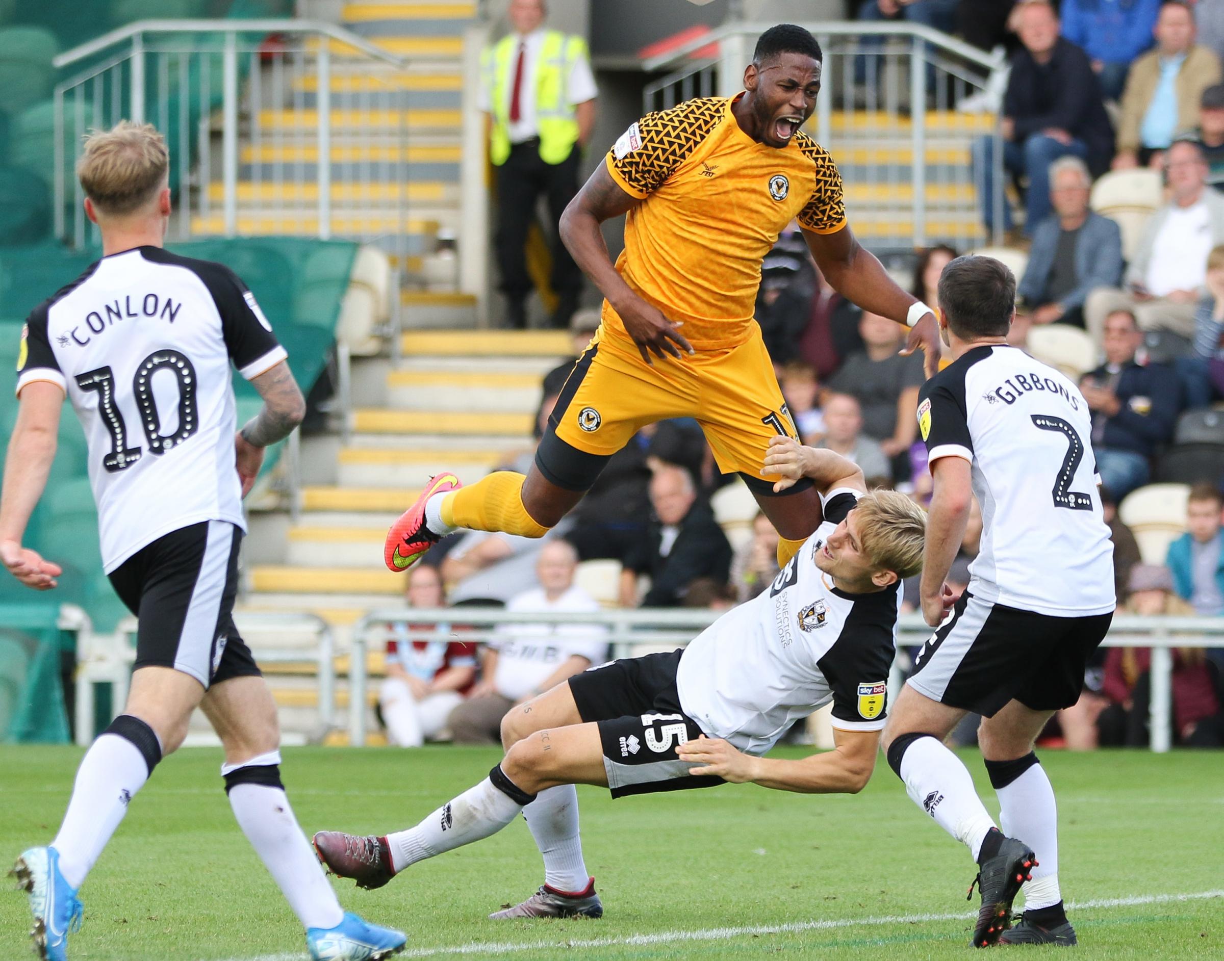 Jamille Matt Eager For Newport County Afc To Halt Poor Run Against Former Club Stevenage Fc South Wales Argus