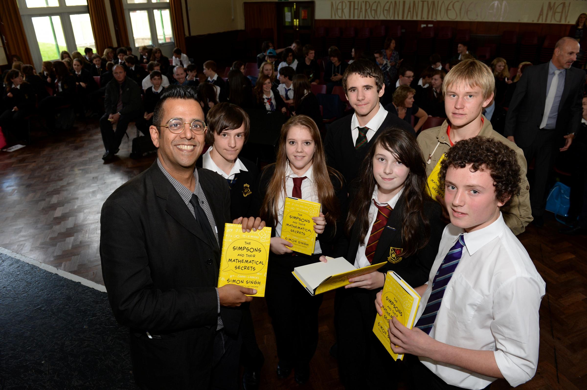 The Simpsons Maths Book Launched Near Springfield Caerphilly South Wales Argus