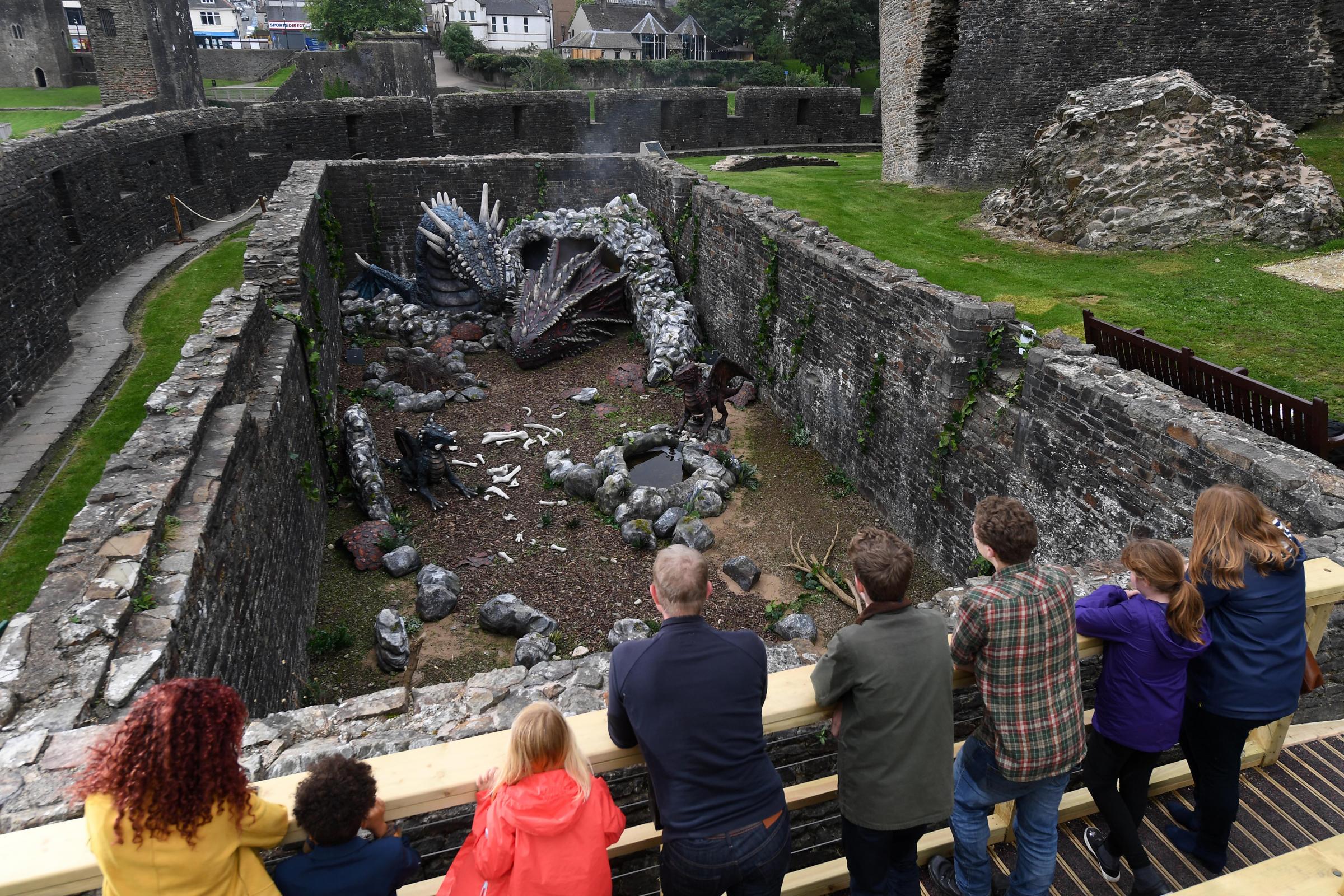 See The New Dragons Lair At Caerphilly Castle As Part Of 9 5m Attraction South Wales Argus