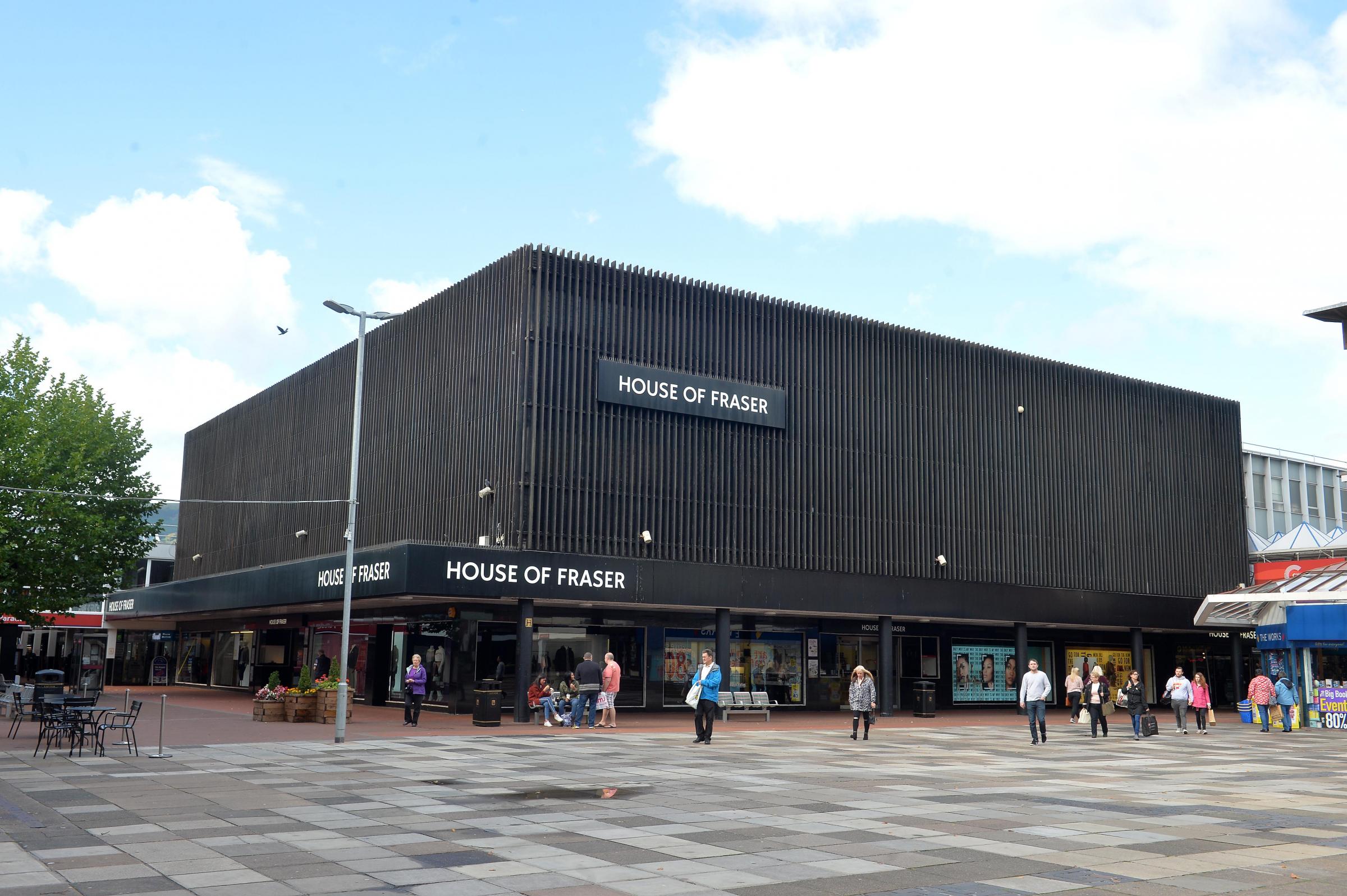 Three House Of Fraser Stores Face Closure But Future Of Cwmbran